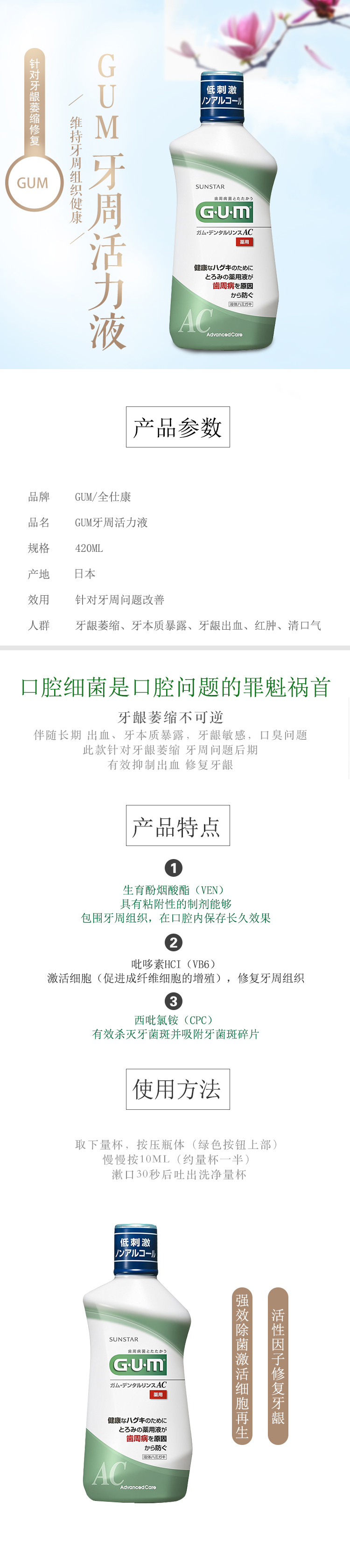gum牙周活力液
